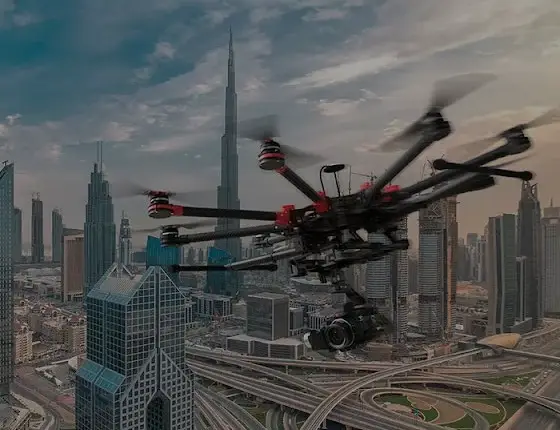 Drone Photography in Dubai of women